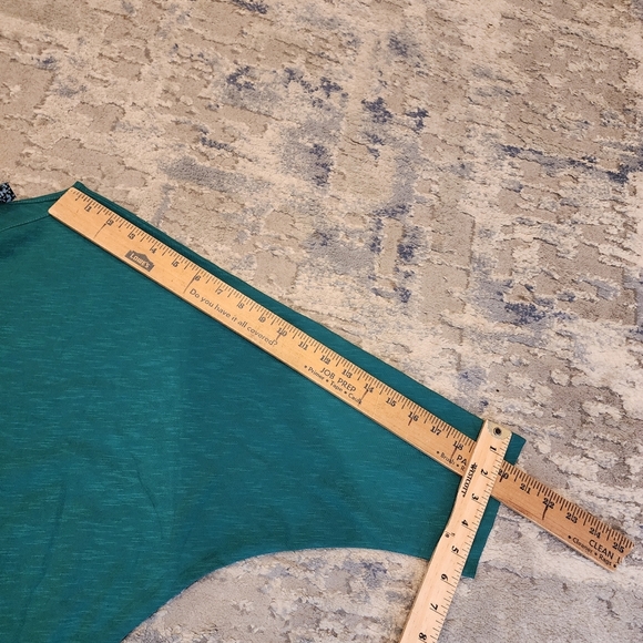 ASOS Green Wideleg Crop Jumper Jumpsuit Cotton Size 10 Stretch Waist - Picture 2 of 12